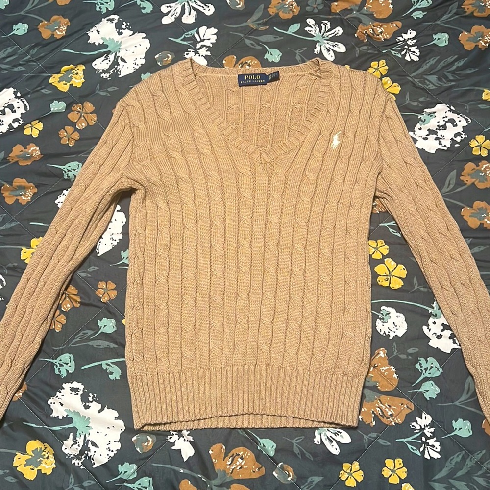 Brown Ralph Lauren sweater XS